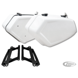 INCEPTION BOLT-ON SADDLEBAGS FOR DYNA AND MILWAUKEE EIGHT SOFTAIL