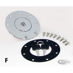 2" Stretched one piece tanks. Med flydksel 04-06xl  012825z