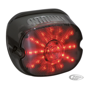 Custom style Low Profile taillights are 33% lower than a stock taillight. 99-op