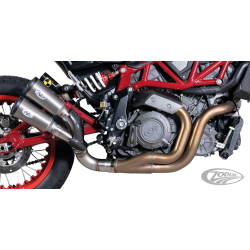 V-PERFORMANCE EXHAUST FOR INDIAN FTR 1200  EURO 5 GODKENDT