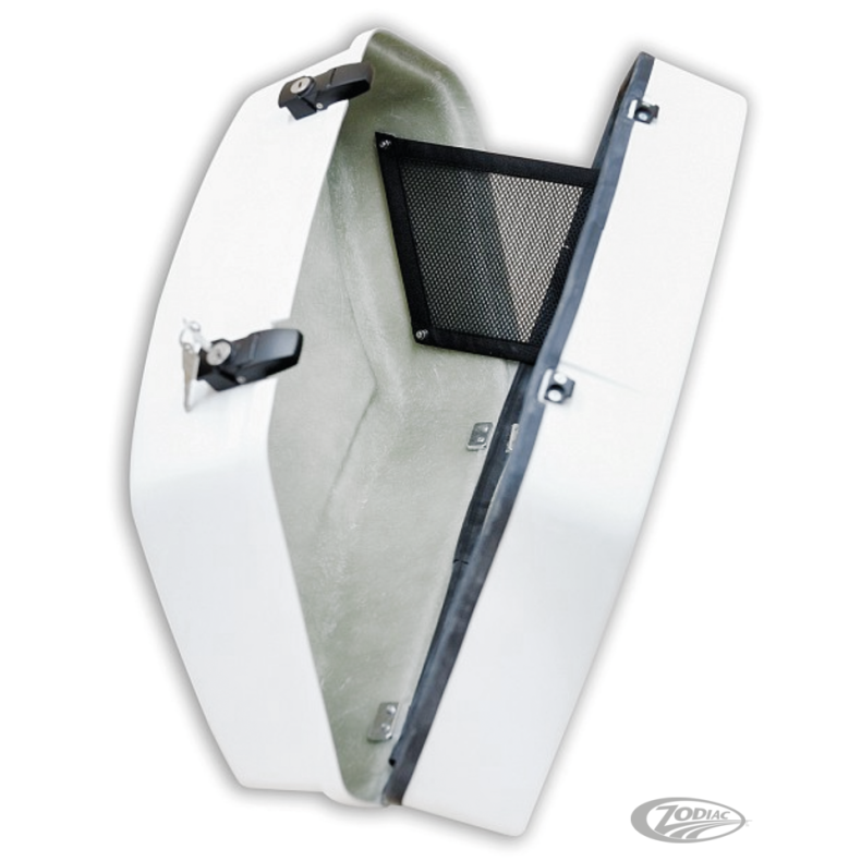 INCEPTION BOLT-ON SADDLEBAGS FOR DYNA AND MILWAUKEE EIGHT SOFTAIL