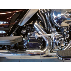 Fits stock 6-speed transmissions in 2006 thru 2011 Dyna, 2007 thru 2010 Softail and 2007 thru 2008 T