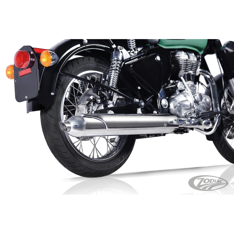 Fits 500 Classic &amp; Bullet 2009 to present models, approved for Euro-4 emission