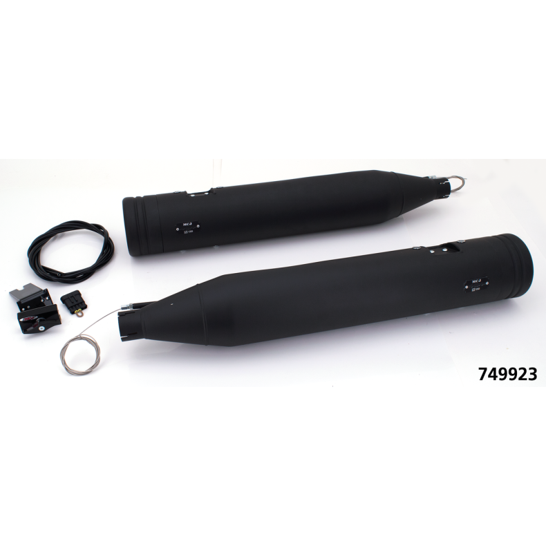 MCJ ADJUSTABLE EXHAUSTS . ECE godkendt 2017-2020 Touring