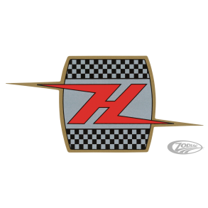 1961-1964 FLH style oil tank sticker, 5
