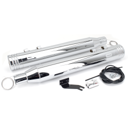 MCJ ADJUSTABLE EXHAUSTS . ECE godkendt 2017-2020 Touring