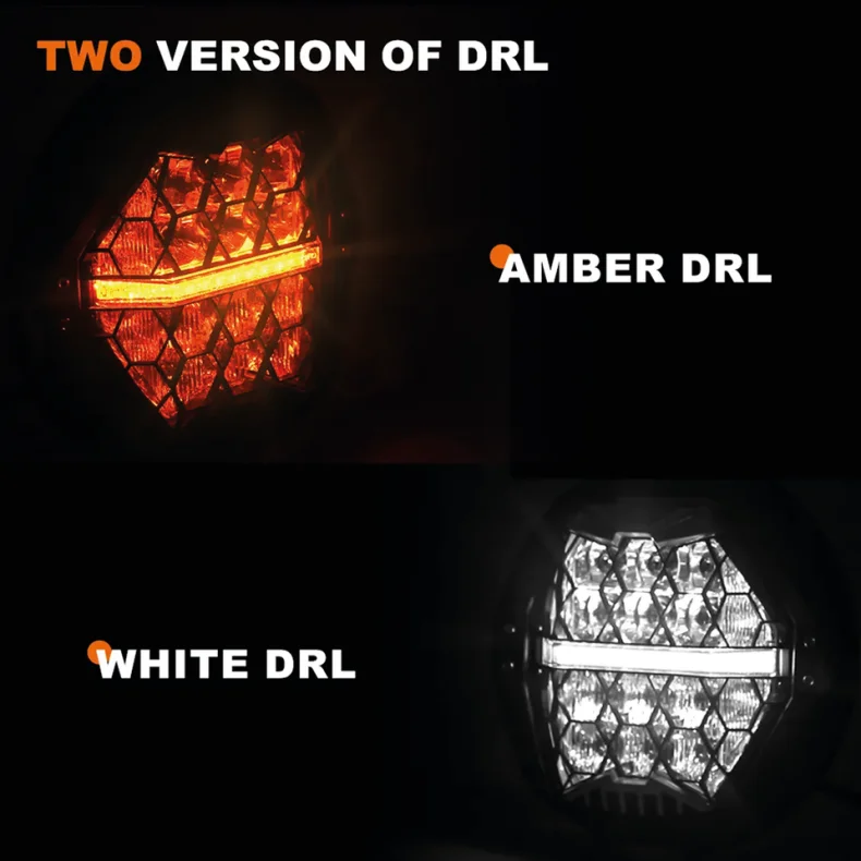 HONEYCOMB 7" LED HEADLIGHT UNIT