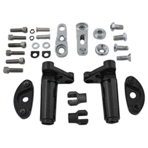 ADJUSTABLE PASSENGER PEG MOUNTS FOR SOFTAIL