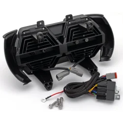 HONEYCOMB ROAD GLIDE LED HEADLIGHT UNIT