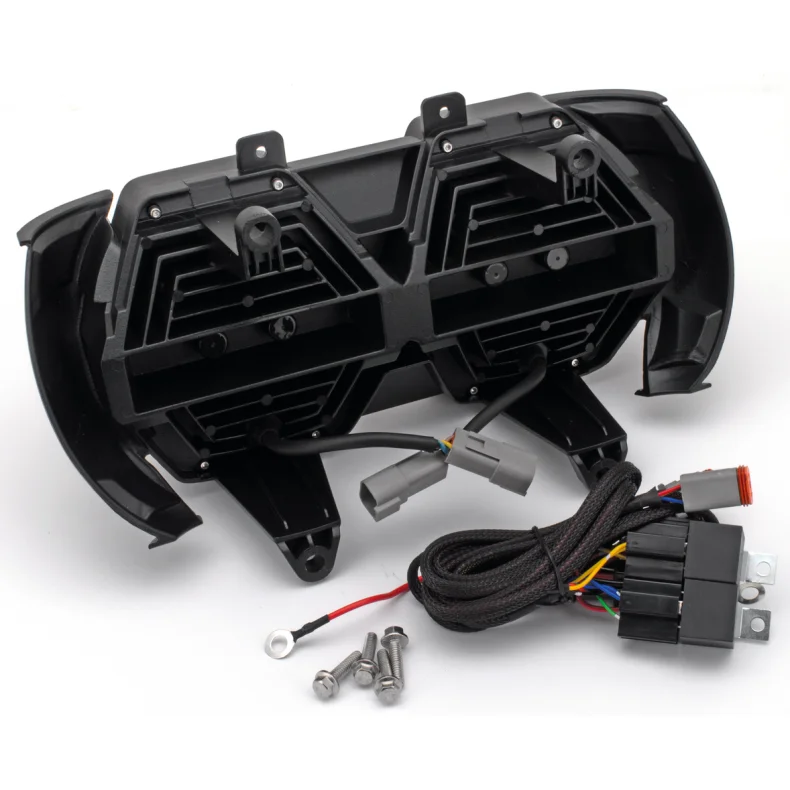 HONEYCOMB ROAD GLIDE LED HEADLIGHT UNIT