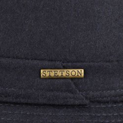 STETSON PORK PIE WOOL JASPER MARINE BL
