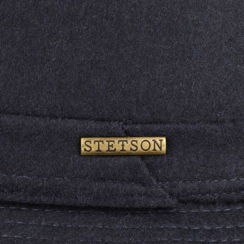 STETSON PORK PIE WOOL JASPER MARINE BL