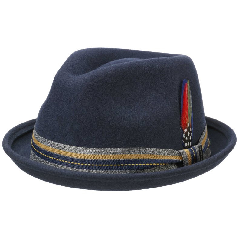 STETSON Player Woolfelt hat i bl