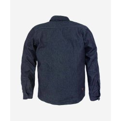 ARAMID LINED DENIM SHACKET- INDIGO