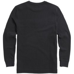 TRIUMPH MOTORCYCLES - TATE DOUBLE PIQUE LONG SLEEVE TOP - BLACK