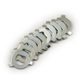 Lock tab, kickstart gear