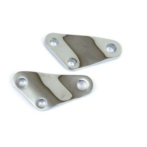 Shovel passenger peg brackets. Chrome