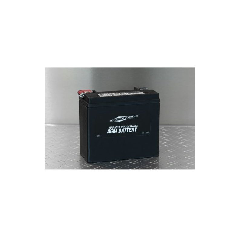 Advance Series - AGM sealed battery. 12v, 18ah, 310cca  Harley: 97-26 Softail; 97-17 (NU) Dyna; 97-03 (NU) XL; 07-17 V-Rod