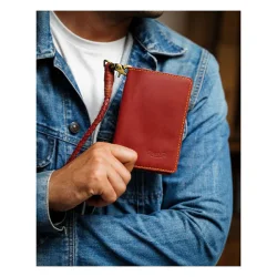 Trip Machine Explorer wallet  cherry red