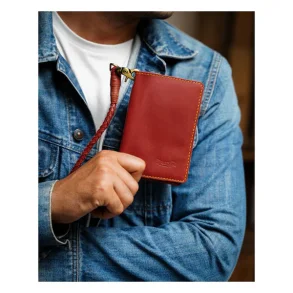 Trip Machine Explorer wallet  cherry red