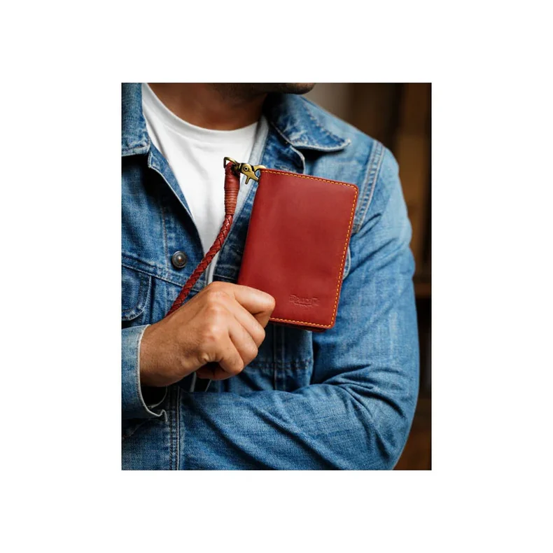 Trip Machine Explorer wallet  cherry red