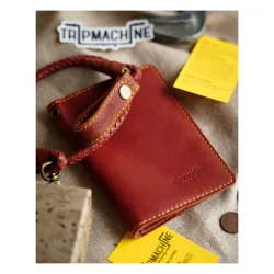Trip Machine Explorer wallet  cherry red