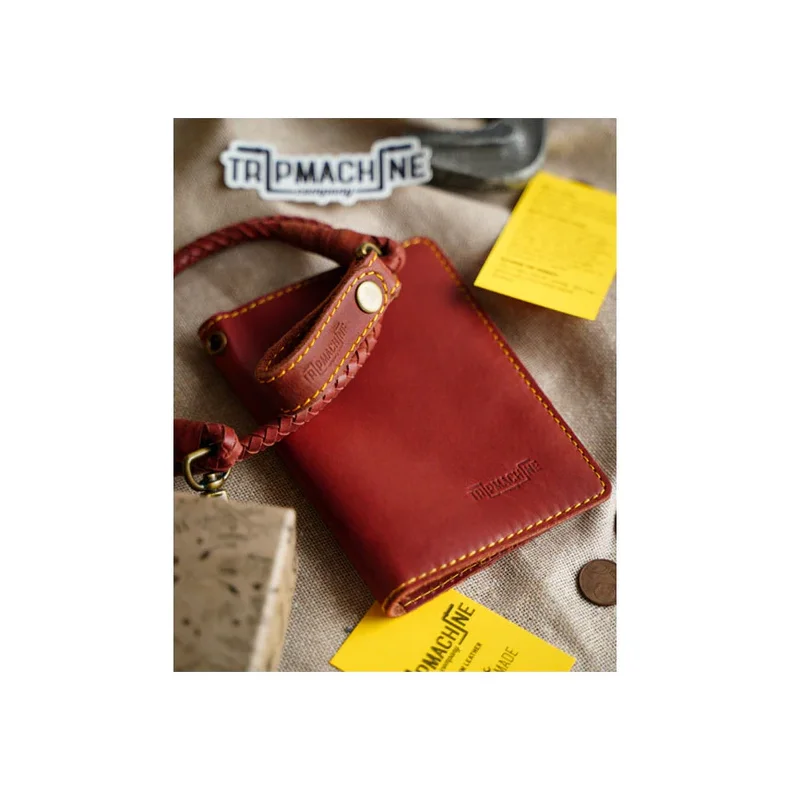 Trip Machine Explorer wallet  cherry red