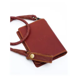 Trip Machine Explorer wallet  cherry red