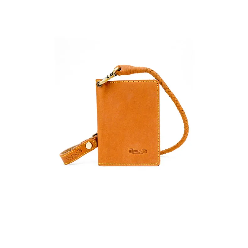 Trip Machine Explorer wallet  vintage tan