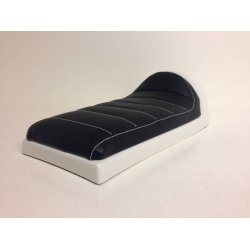 CAFE RACER SDE TUCK N' ROLL STITCH BLACK TYPE 35