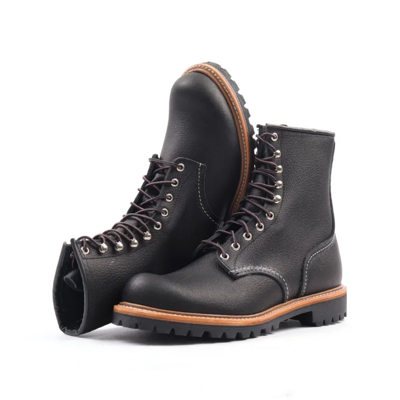 Red Wing Heritage Logger Boot - Black Oil Slick 4501
