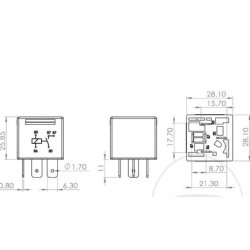 Bosch 30a 5 polet rel