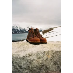 8213- NORWAY MOC� MEN'S 6-INCH BOOT IN COPPER ROUGH &amp; TOUGH LEATHER