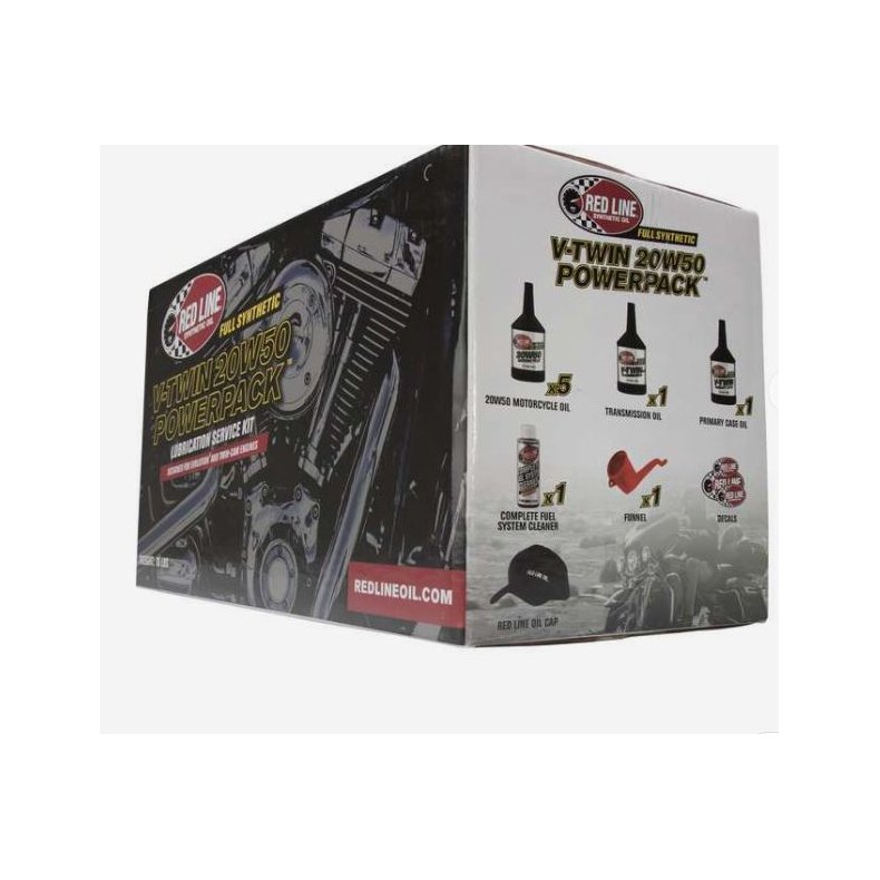 Redline V-Twin 20W50 Powerpack